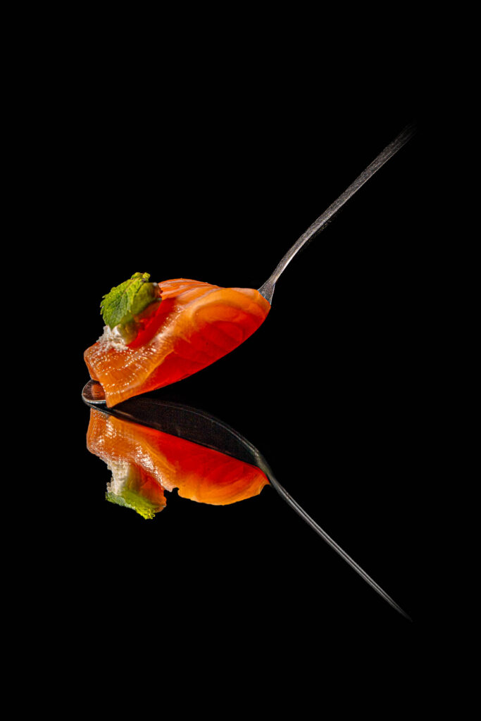 photographe culinaire dressage minimaliste gastronomie créative