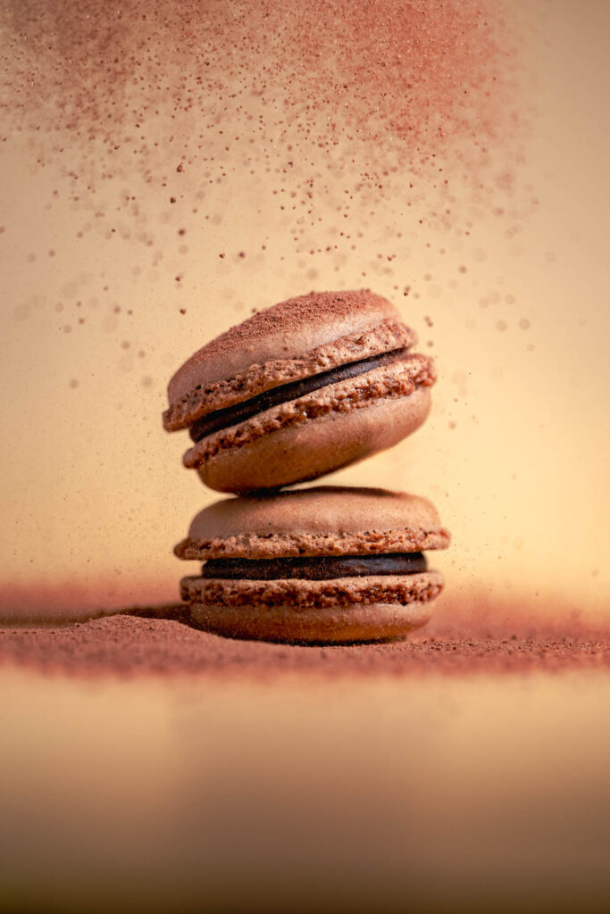 photographe culinaire nantes macarons studio packshot pâtisserie