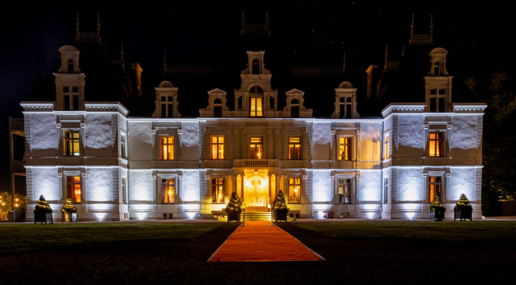 photographe architecture Carquefou bâtiment nuit événement Chateau de Maubreuil